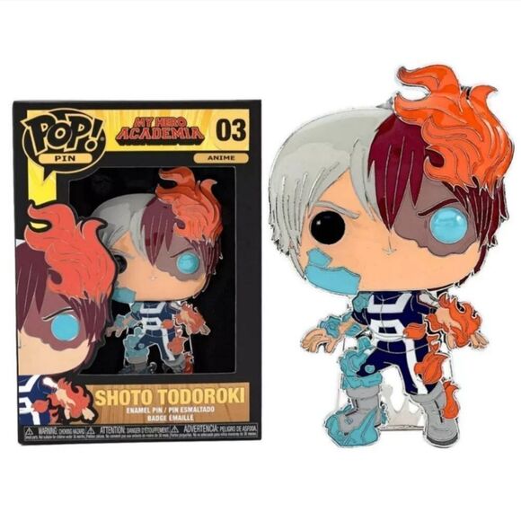 My Hero Academia Todoroki Funko Pop! Pin - Picture 1 of 1